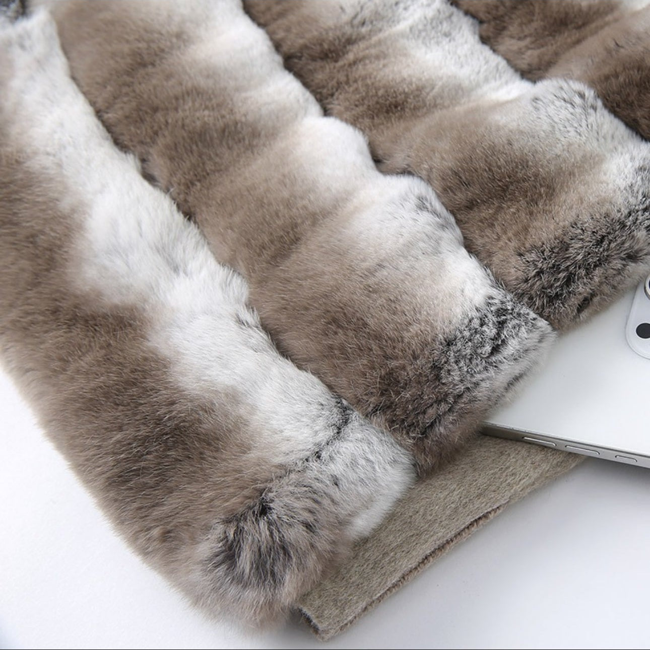 Frost Knit Coat, oatmeal hue