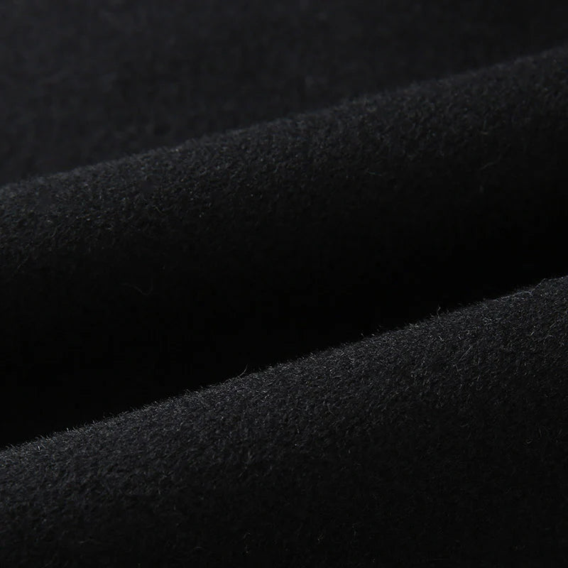 Frost Knit Coat, black pearl